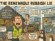 Cartoon critiquing renewable energy and coal industry.