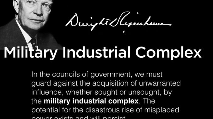 Black-and-white image of Eisenhower with quote. Black-and-white image of Eisenhower with quote.