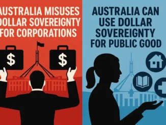 Australia dollar sovereignty misuse and public good.