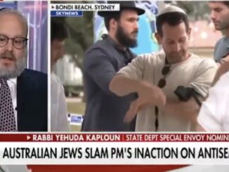 News discussion on antisemitism in Australia.