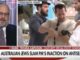 News discussion on antisemitism in Australia.