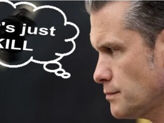 Man with thought bubble saying "Let's just KILL.