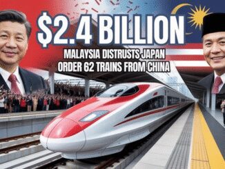 High-speed train deal between China and Malaysia.