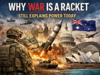 Soldier, explosions, money, landmarks, and military imagery.