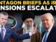 Pentagon briefing on escalating Iran tensions.