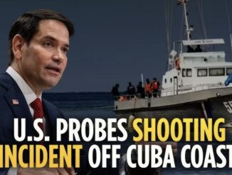 U.S. investigates shooting near Cuba coast.