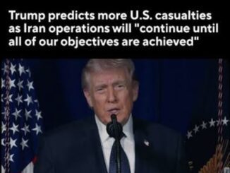 Man speaking about U.S. casualties prediction.