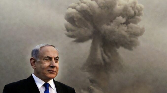 Man in suit with large explosion behind. Man in suit with large explosion behind.