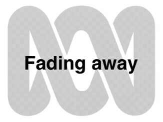 Gray logo with "Fading away" text.