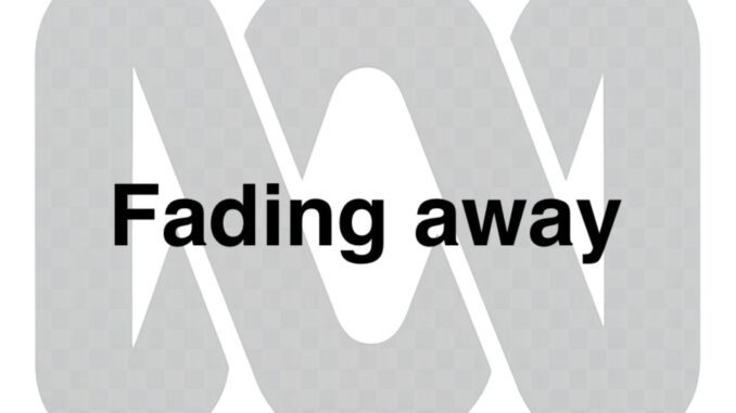 Gray logo with "Fading away" text.
