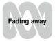 Gray logo with "Fading away" text.