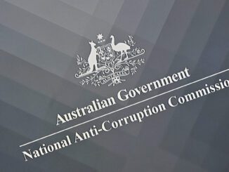 Australian Government National Anti-Corruption Commission logo.
