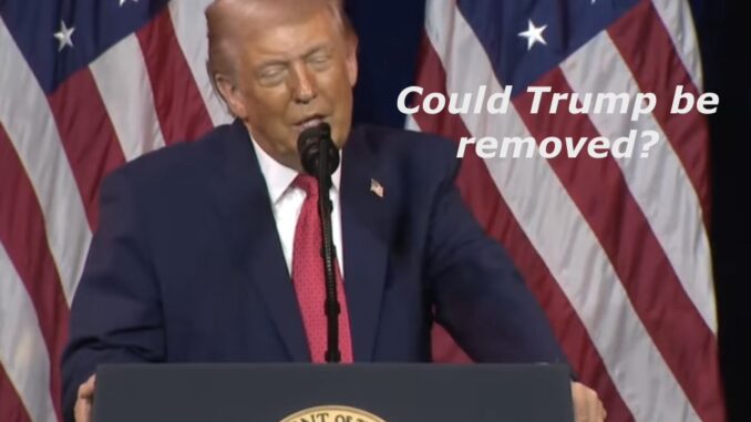 Politician speaking at podium, flags behind. Politician speaking at podium, flags behind.
