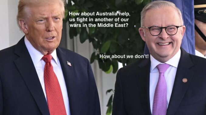 Two men in suits with humorous captions. Two men in suits with humorous captions.