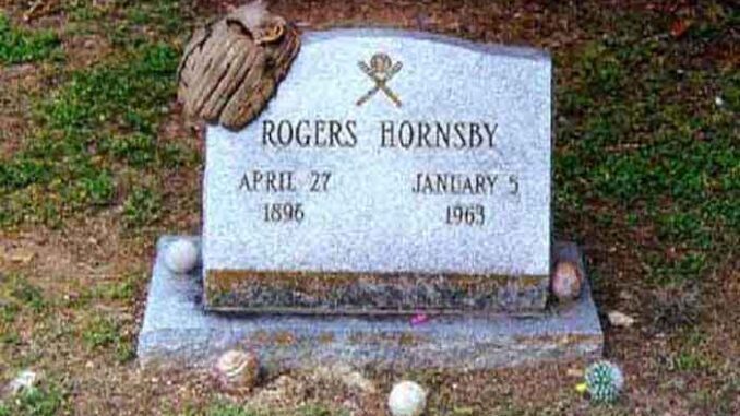 Baseball-themed gravestone with dates and name. Baseball-themed gravestone with dates and name.