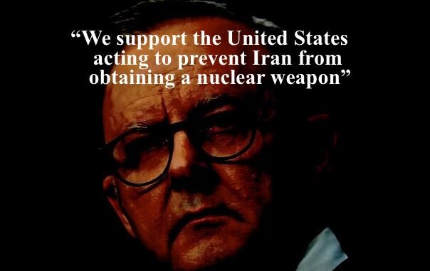 Man with quote about U.S. and Iran. Man with quote about U.S. and Iran.
