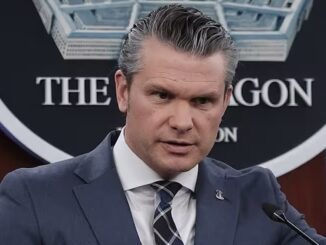 Man speaking at a Pentagon press conference.