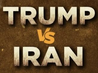 Bold political leader versus Iran headline