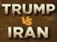 Bold political leader versus Iran headline