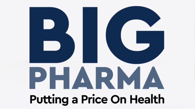 Big Pharma logo: Putting a Price on Health