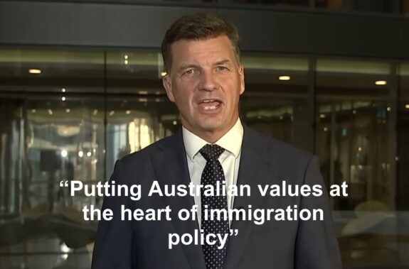 Angus Taylor’s Australian values: please sign here (details to follow ...