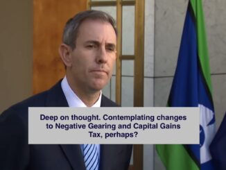 Man in suit contemplating tax changes caption