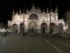 St. Mark's Basilica at night in Venice