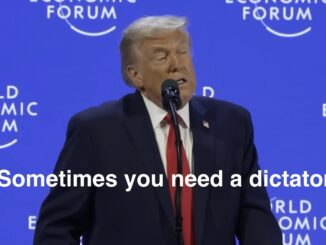 Speaker at economic forum with quoted caption