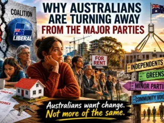 Australians turning away from major parties
