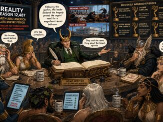 Pantheon of gods plotting Earth's final season