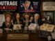 Satirical montage mocking media outrage and politics