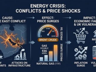 Energy crisis infographic: price surges and impacts