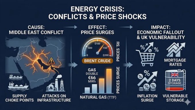 Energy crisis infographic: price surges and impacts Energy crisis infographic: price surges and impacts