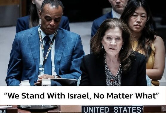UN delegates with "We Stand With Israel" sign UN delegates with "We Stand With Israel" sign