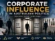 Revolving door symbolizing corporate influence in Australia