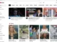 YouTube homepage with video thumbnails and sidebar