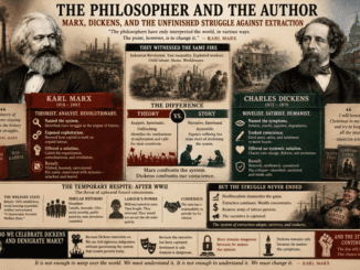 Historical infographic comparing two nineteenth-century figures