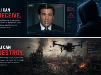 Deepfake detection and weaponized drones over battlefield